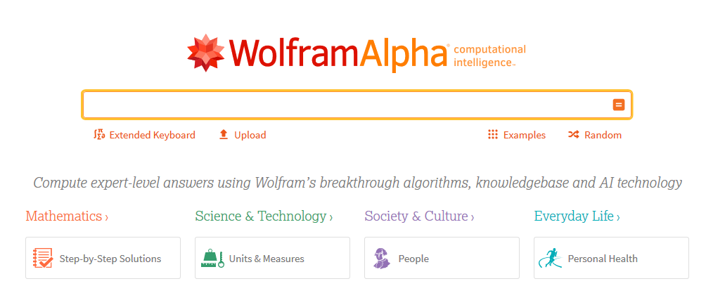 WolframAlpha