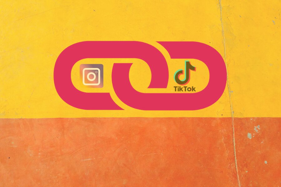 link instagram to tiktok