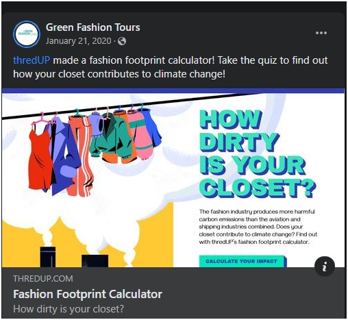 green fashion tours