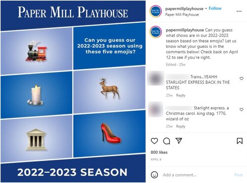 paper mill playhouse