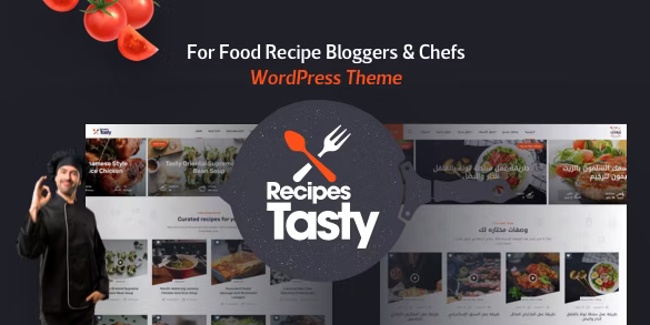 tasty wordpress theme
