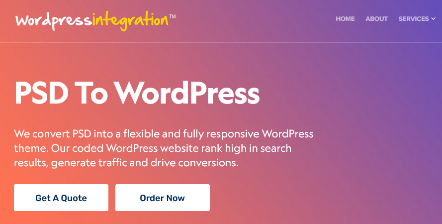 wordpress integration