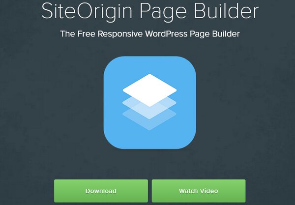 siteorigin page builder